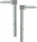 Yoursme AM136327 AM136328 Front- und Heck-Mäher-Deck-Messgerät für John Deere Rasenmäherdecks X300 X500 Serie 121,9 cm und 137,2 cm Durchmesser 1,9 cm