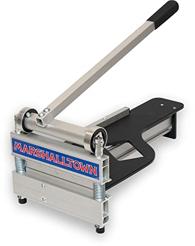 MARSHALLTOWN Ultra-Lite Flooring Cutter, 9 Inch, Made in USA, Cuts Vinyl Plank, LVP, Laminate, Engineered Hardwood, Siding and More, Honing Stone Included, Laminate Floor Cutter
