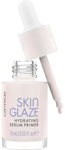 Catrice Skin Glaze Hydrating Serum Primer, siero idratante, primer, risultato immediato, radioso, vegano, senza olio, senza profumo, senza alcool, confezione da 1 (15 ml)