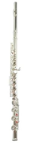 tvärflöjt instrument Flöjtinstrument C-nyckel nybörjare 17 hål