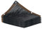 Sichtschutzzaun-Plane, 90 % schwarz, Sonnenschutz, Netzgewebe für den Außenbereich, 18 Nadeln, Knopfloch, Schattierungsnetz, ideal für Veranda-Geländer, 3 x 9 m