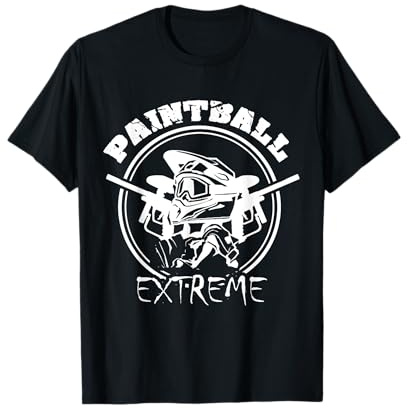 Paintball Extreme paintball markers, helmet, gloves T-Shirt