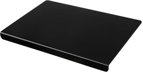 Tabla de cortar acrílica, 45 x 35 cm, superficies de corte antideslizantes, cubierta negra para encimera, tabla duradera de frutas y verduras, utensilio de cocina para restaurante en casa, preparación