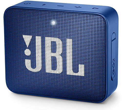 JBL GO2 Ultra Portable Waterproof Wireless Bluetooth Speaker with up to 5 Hours of Battery Life - Blue