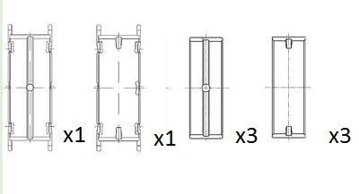 FAI AutoParts BM1013-STD Cojinete de cigüeñal