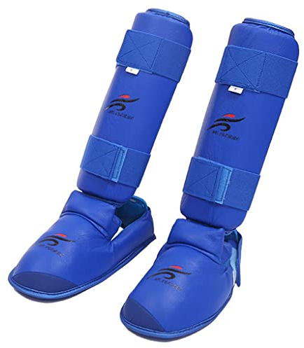 Amagogo Espinilleras de Boxeo, de Pierna de Empeine, Equipo de Protección de Kickboxing, Tobilleras de Karate Boxeo en Tailandia Thai