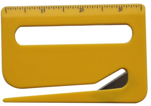 Tagliacarte Per Buste Con Righello, Strumento Per Aprire Lettere, Utensile Da Taglio Per Pacchi, Taglierino Per Posta, Per Nodi Di Di Animali Domes