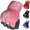 AQF Boxing Innenhandschuhe Handumschläge Faustpolsterbandagen MMA Gel Strap Mitts Kickboxing (Rosa, M)