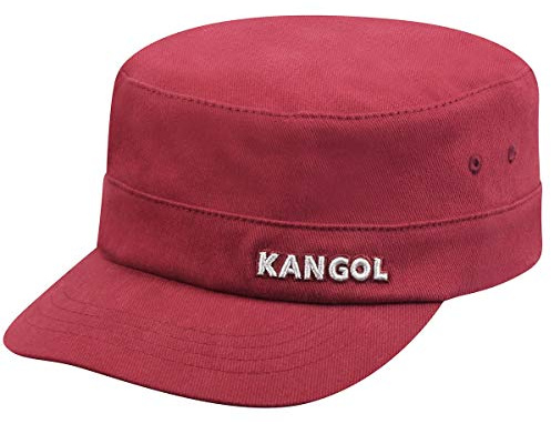 Kangol Cappellino Flexfit Urban Army cap Militare XXL (62-63 cm) - Rosso Scuro