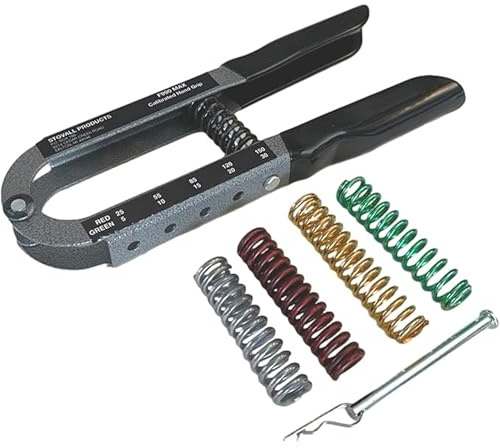 Stovall Adjustable Grip Strength Trainer | Professional Physical Therapy Hand Grip Exerciser | Rehab Hand Exerciser with Resistance from 5 to 150 lbs, Made In The USA