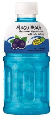 Mogu Mogu nata de coco Black Currant (24 x 0,32 Liter PET-bottle) grosella negra