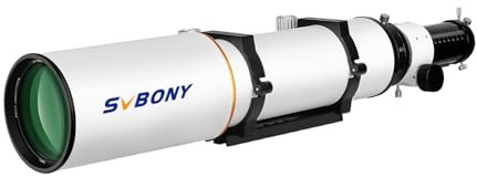 SVBONY SV503 Telescope for Adults High Powered, 102mm F7 Extra Low Dispersion Achromatic Refractor OTA, Dual-Speed Focuser, Refractor Telescope for Planets Deep Sky Astrophotography&Visual Observation