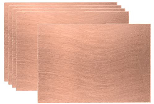 QUARKZMAN 7x10cm Rame Rivestito PCB Laminato Circuito Scheda x 5pz Singolo Sided Prototipazione Schede per Progetti Elettronici