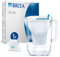 BRITA Filterkaraffe Style Cool – 2,4 l – Blau – inkl. 1 Filterkartusche MAXTRA PRO ALL-IN-1 – mit Cashback (nur in Belgien – bis zu 10 Stück erstattet); Größe 2.4