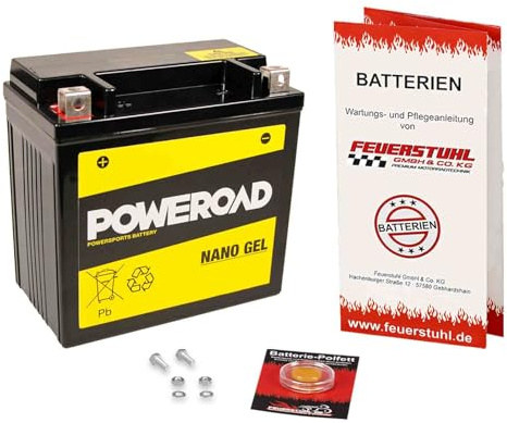 Batterie für Honda XRV 750 Africa Twin, 1993-2003 (RD07) wartungsfrei, einbaufertig (inkl. 7,50€ Pfand) Gel