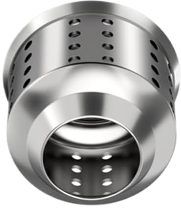 Valvola paraspruzzi | Accessori per pentole Mokaa | Valvola per schizzi in acciaio inox | Accessori professionali per caffettiere, accessorio paraspruzzi, copertura a prova di schizzi per una facile