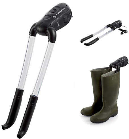 Thermic Thermicdryer Plus (Eu) Schuhtrockner, Schwarz/Weiß, FR Unique (Taille Fabricant : One sizeque)