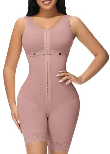 M MYODRESS Fajas Colombianas Waist Trainer Bodysuit Open Bust Postpartum Camisole Shapewear for Women Full Body Shaperwear Womens Tummy Control Faja Para Adelgazar La Barriga Para Mujer Plus Size