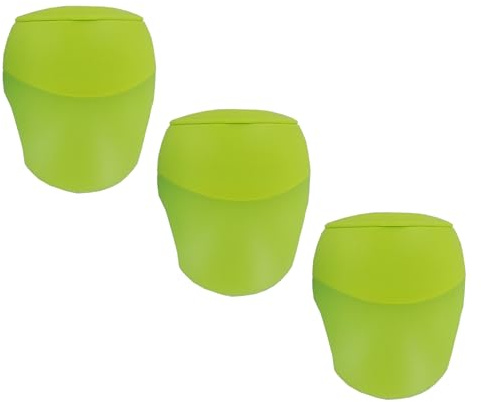 KUM AZ103.63.16-G - Taille-crayon avec réservoir Pencil Pal M2, vert, multipack de 3, taille-crayon double réservoir