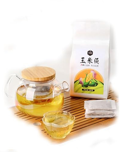 160g De Té De Hierbas De Seda De Maíz Tea Original De China Tee Perfumado Diuresis Y Mejora La Circulación Tea De Flores Naturales De Hojas Sueltas Alimento Verde Sin Aditivos Nutre El Hígado
