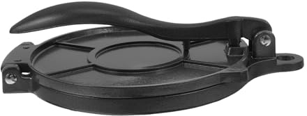 LIGIGWASH Prensa De Masa Para Tortillas De Maíz y Harina, Prensa De Aluminio 16 Cm, Para Preparar Panqueques y Reuniones En Casa