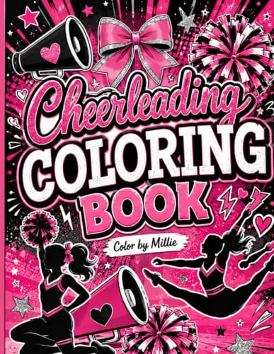Color by Millie: Cheerleading Coloring Book