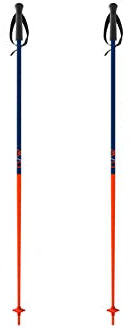 Fischer Skistöcke OneWay GT18 Flame 120cm All Mountain Alpin Stöcke Aluminium