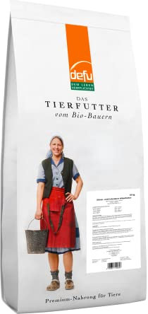 defu Geflügelfutter | 1 x 25 kg | Bio Gänse- und Entenkorn Alleinfuttermittel | Trockenfutter für Gänse und Enten