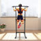 MEELRYD Kraftturm mit Dip-Station, Multifunktionale Power Tower Krafttraining klimmzugturm, Kraftstation Höhenverstellbar von 165-210cm, Ideal für Home-Gym