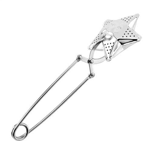 Teezangen Aus Rostfreiem Edelstahl,Teesieb Für Losen Tee, Feinmaschige Siebzange Teesieb Edelstahl, Teeei Für Tasse, Teesieb Für Teeliebhaber