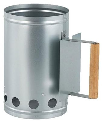 Anluomania Chimenea de Encendido, Encendedor de Carbón, Arrancador de Chimenea, Encendedor de Chimenea, 27 x 16 cm, con Mango de Seguridad, para Carbón, Madera en Trozos, Briquetas