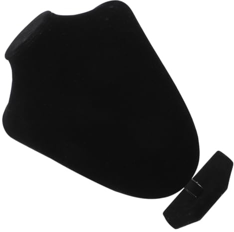 EXAOMBLE Soporte Busto Para Collar Exhibición Joyería Modelo Maniquí Para Colgar Cadenas y Colgantes Estable Para Tienda y Hogar