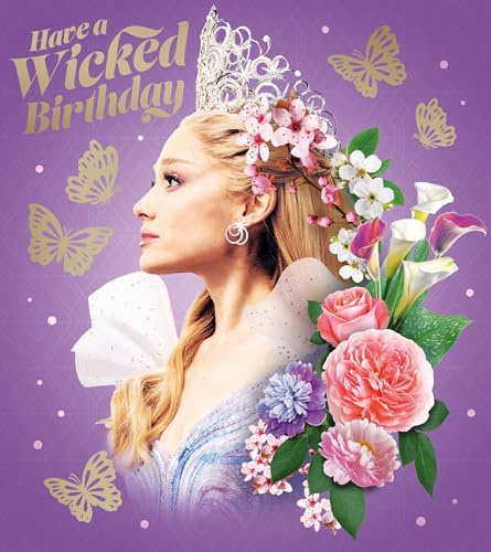 Wicked Birthday kort, musikteater gratulationskort