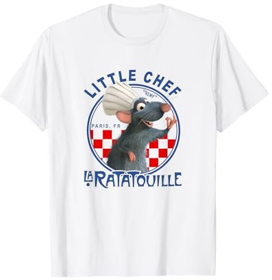 Disney Pixar Ratatouille Remy Little Chef T-Shirt