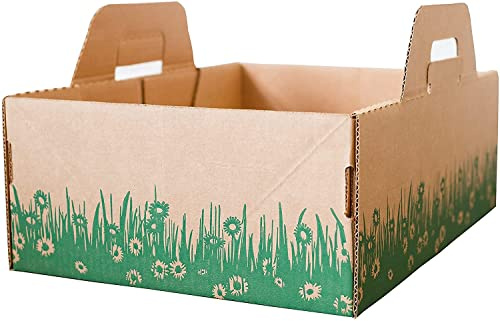 Disposable Ten Second Litter Boxes for Kitty/Cats. Made in The USA. Biodegradable Solution for Quick and Easy Disposal. Made of Recyclable Material. (4-Pack)