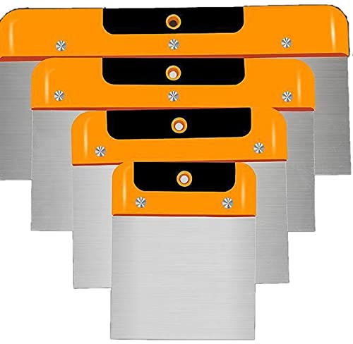 Espátula de acero inoxidable, herramienta de pintor, yeso, pala, espátula, espátula, espátula, decoración de pared