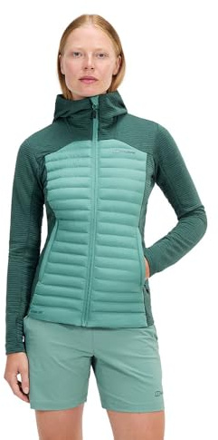 Berghaus Nula Hybrid Veste pour Femme, Light Terrain, 14