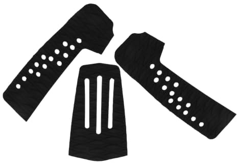 TOYANDONA Surfbräda Halkskyddsduk EVA Non-slip Greppmatta Självklistrande Tail Pad för Skimboard Paddleboard Longboard och Shortboard Slitstark och Våtbeständig