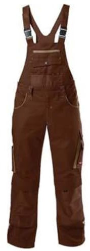 Format 4317784766876 – Fortis h-latzhose 24. Brown/beige. Gr. 56