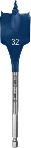 Expert Self Cut Speed Spade Bit, 32mm x 152mm, HEX Shank, 1 Pc