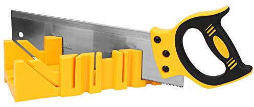 Boîte à Onglets De Serrage Et Coupe De Scie à Angles De 90 °, 45 ° Et 22,5 ° Scie à Onglets De Coupe De Cadre à Tenon à Main Pour Le Travail Du Bois Bricolage