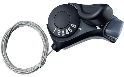 THALOUS Fahrrad-Schalthebel SL-TX30-6R/7R/3R 3 6 7 Gang links rechts Daumenschaltung für MTB Mountainbike