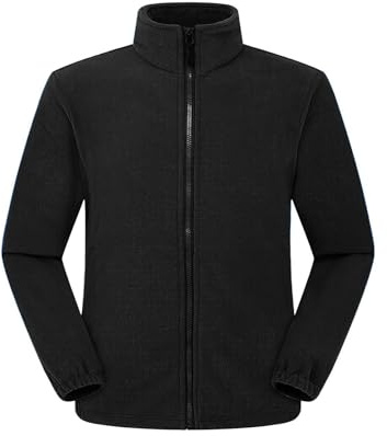 CHEMAGLIETTE! Felpa Micropile Mezza Zip Unisex in Poliestere