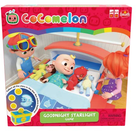 Goliath Games Cocomelon - Goodnight Starlight | Kooperativt brädspel för barn | För 2-4 spelare | Åldrar 3+