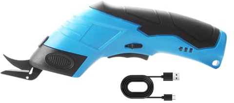 Coupe-carton électrique, ciseaux électriques sans fil | Ciseaux ergonomiques rechargeables par USB - Ciseaux à tissu polyvalents, outil de coupe de tapis pour cuir, carton