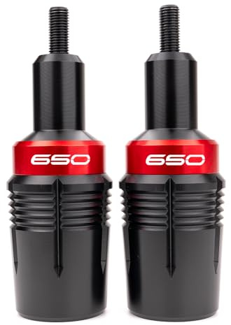 ZEXDDI Fit For Ka&wasaki Z650 RS Ninja650 Ninja 650 KRT Ninja 650L EX650 2017-2025 Motorcycle Frame Sliders Crash Protector Engine Guard Z 650 Falling Protection (Red)