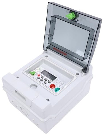 Digital Timer Switch 32A, Programmable Outdoor Distribution Box, IP65 Water Proof Pool Pump Timer, Circuit Breaker for Water Heater, Pool Pump, Landscape Lights, Security Systems