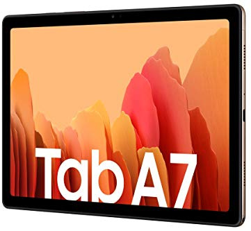Samsung Galaxy Tab A7, Android Tablet, LTE, 7.040 mAh Akku, 10,4 Zoll TFT Display, vier Lautsprecher, 32 GB/3 GB RAM, Tablet in Gold