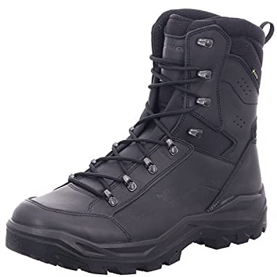 LOWA Herren Renegade II GTX HI TF Leather Black Stiefel 42 EU