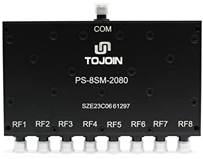 TOJOIN Divisor/Divisor de Potencia Pasivo de 2/4/8/12 vías, Conectores SMA/N Divisor de Cable Coaxial para Mediciones RF/Microondas Accesorios Divisor Coaxial, Sistema de Antena